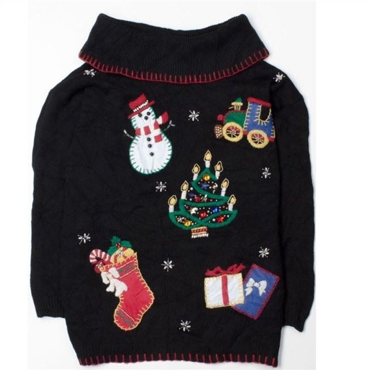 embroidery kid's sweater(001)